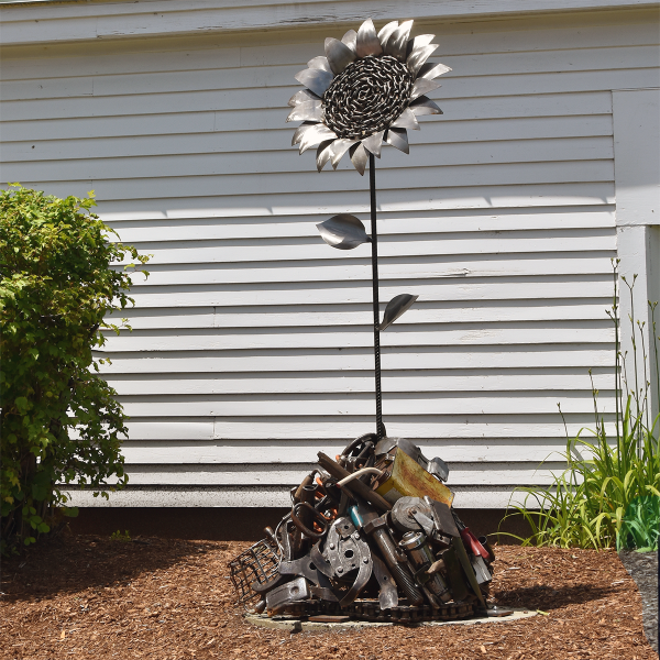A photo of the sculpture "A Charming Chalice" by Bruce Hathaway